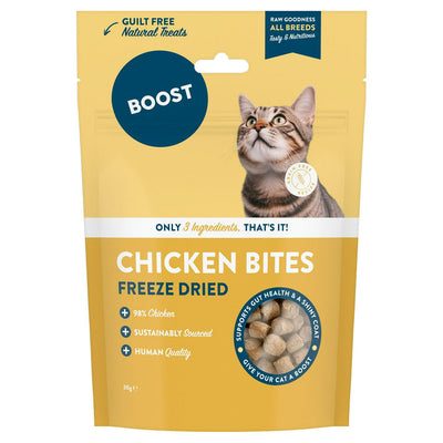 Boost Chicken Bites gefriergetrocknete Katzenleckerli 30g
