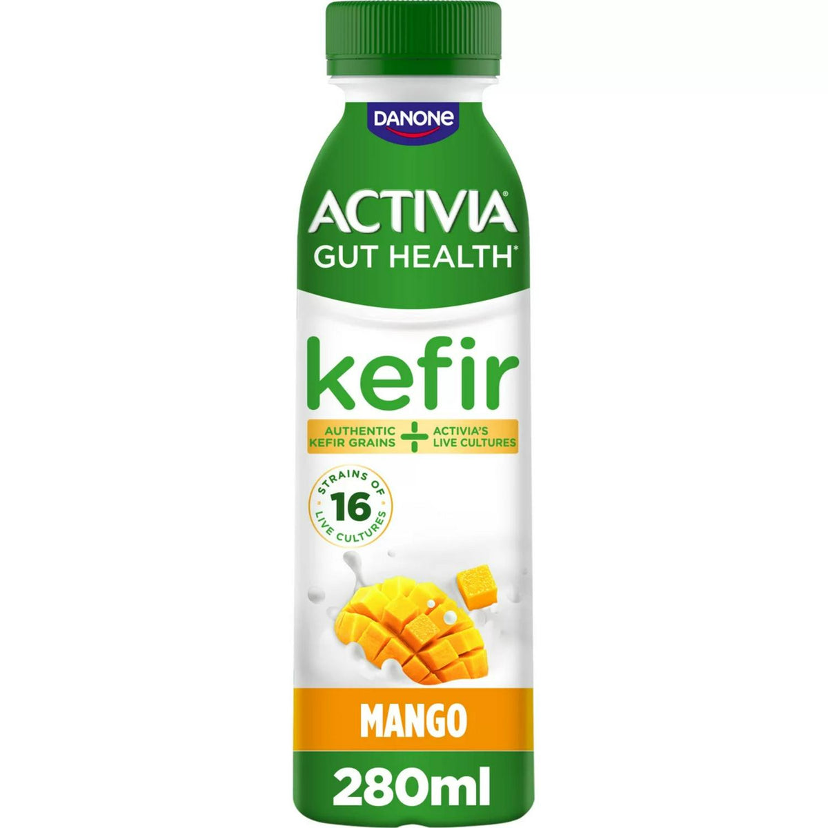 Activia Kefir Mango Gut Health Fruit Yoghurt Drink 280g