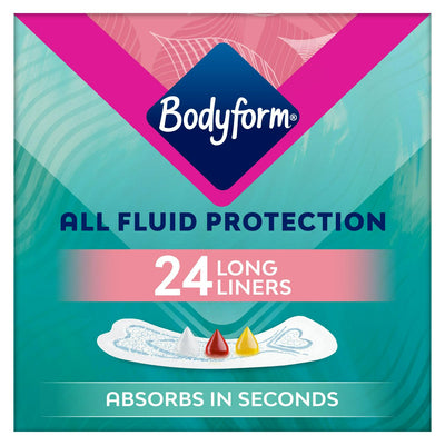 Bodyform Extra Protection Long Liner Binden 24er Packung