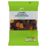 Sainsbury's Jumbo Raisins And Cranberries Mix 200g (British brand)