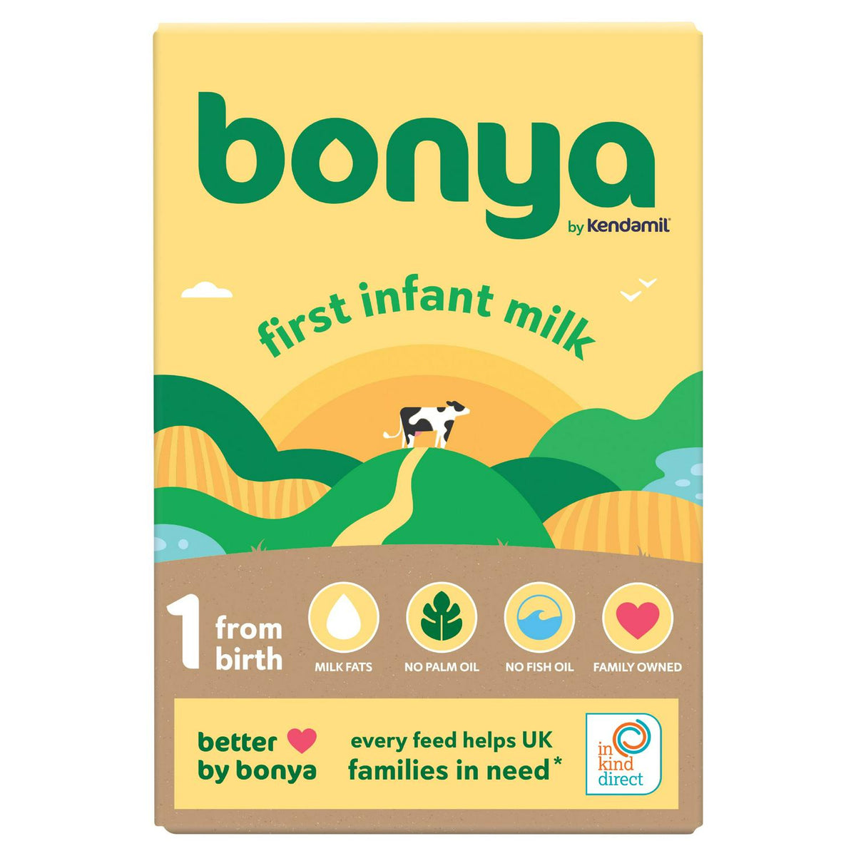 First Infant Milk Powder with Plant-Based DHA for Babies from Birth 800g