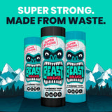 Beast Bin Bags Incredibly Tough Drawstring Swing Bin Bags x10 50L