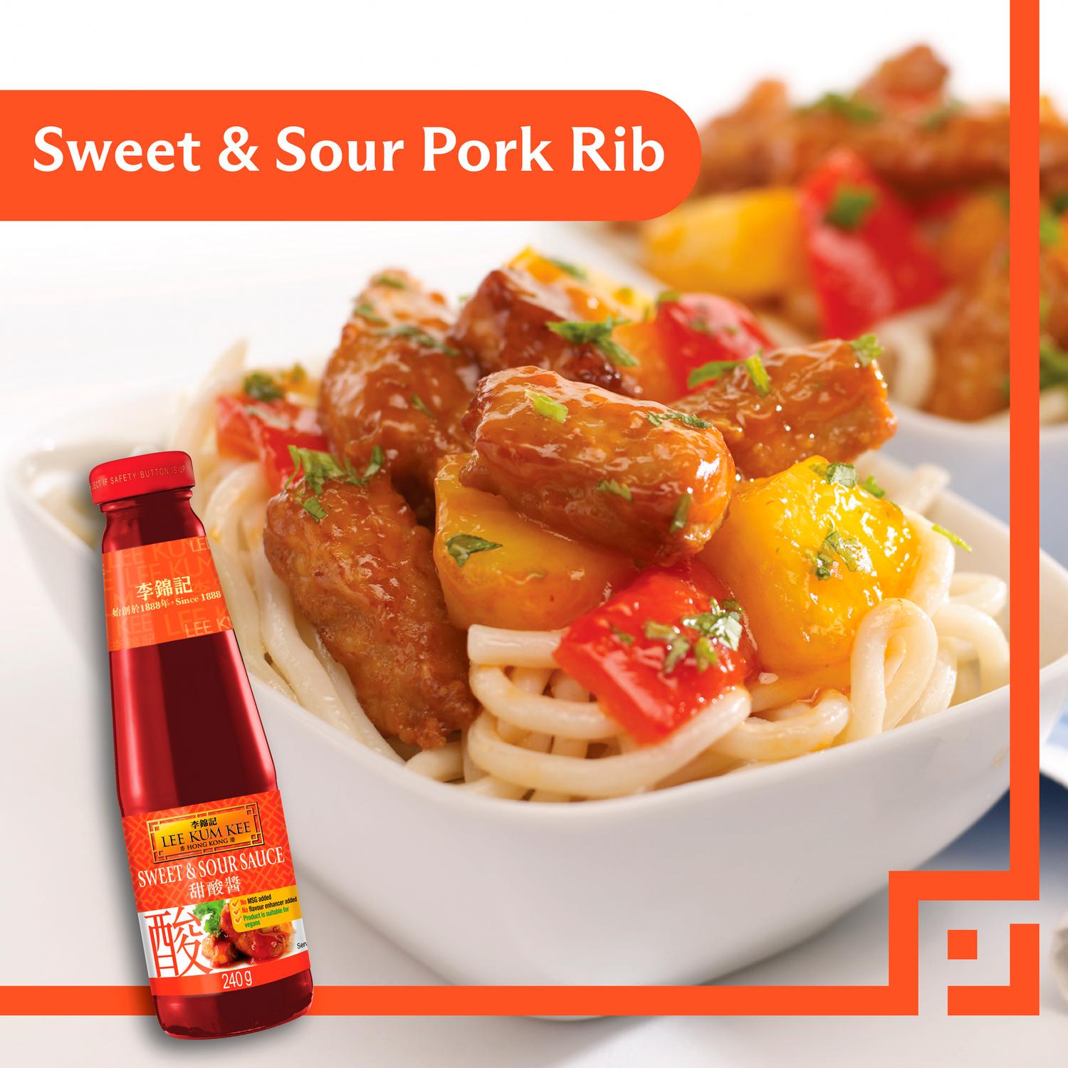 Lee Kum Kee Sweet &amp; Sour Sauce 240g, UK version