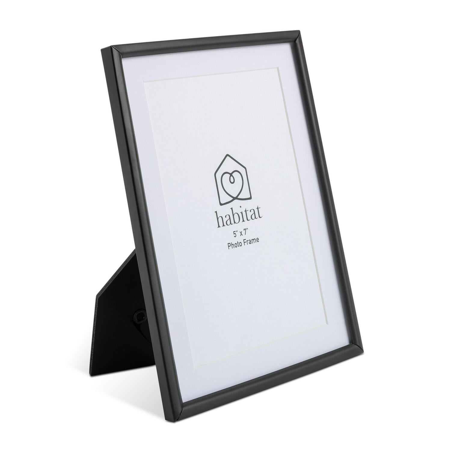 Habitat Skinny Metal Frame Black 5x7 inch, UK version