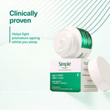 Simple Age Resist+ Night Cream 50ml (British brand)