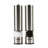 Salter Stainless Steel Mill Set Silver (British brand)