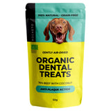 Organic Dental Dog Treats 50g with Beef Liver and Seaweed