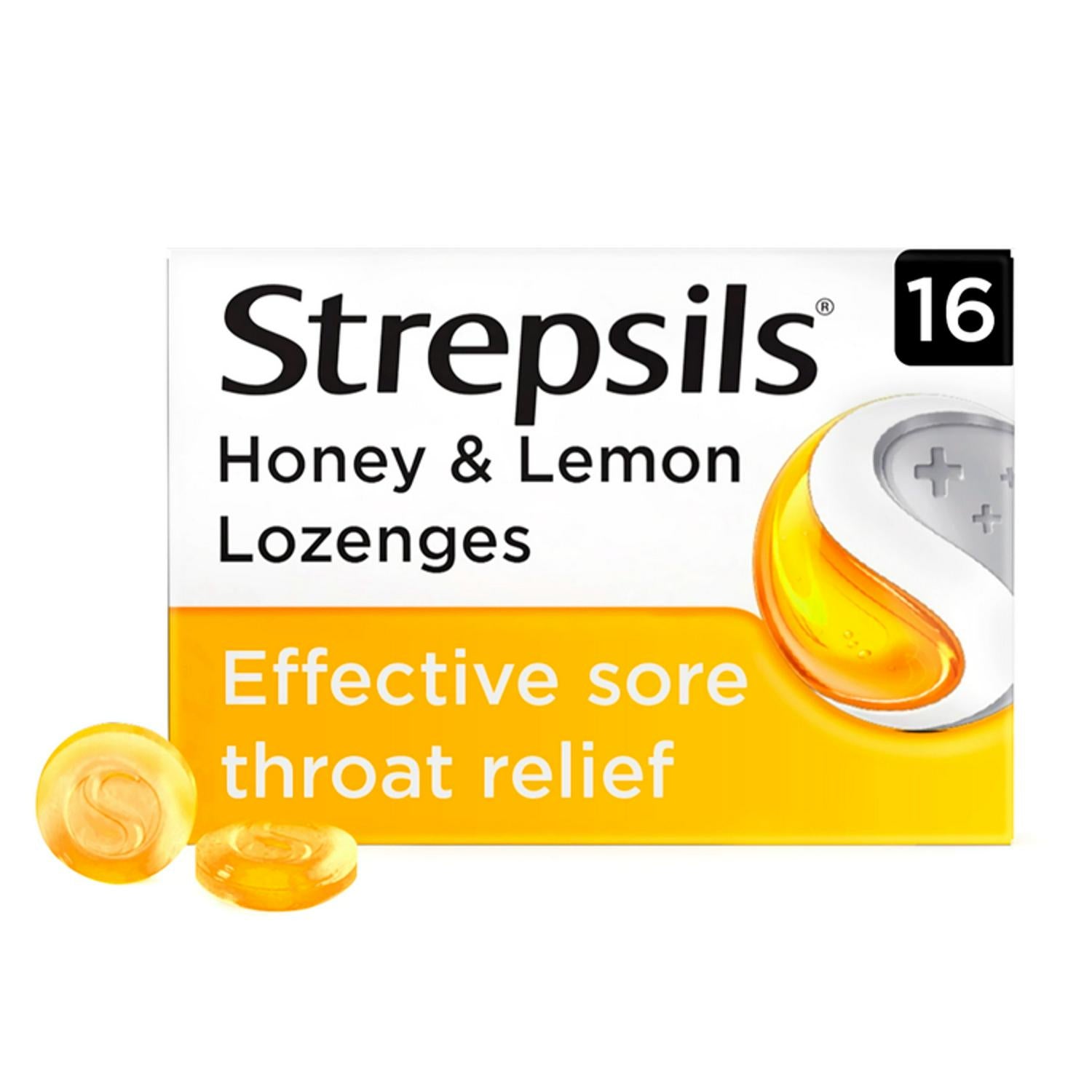 Strepsils Honey Lemon Lozenges 16s (British brand)