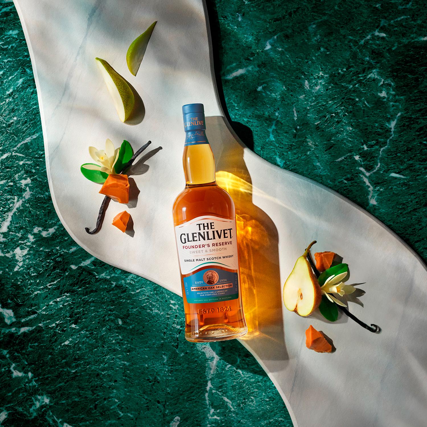 The Glenlivet Founder's Reserve single malt whisky 70cl - British product