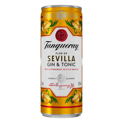 Tanqueray Flor de Sevilla Gin Tonic Prêt à Boire 250ml
