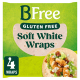 BFree Weiche Weiße Wraps Glutenfrei 4er Pack - Britisches Produkt