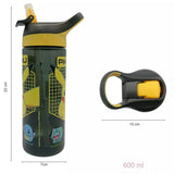 Pokemon Pikachu Sipper Water Bottle 600ml, UK version