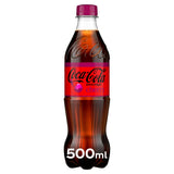 Coca-Cola Zero Sugar Cherry Flavour Cola 500ml - British product