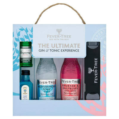 Sainsburys Refreshingly Light Tonic Water Set with Mediterranean and Rhubarb Raspberry Flavours- Buy online at McGrocer