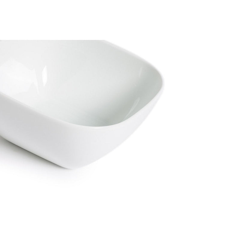 Habitat Riko Square White Dinner Set 12pc, UK version