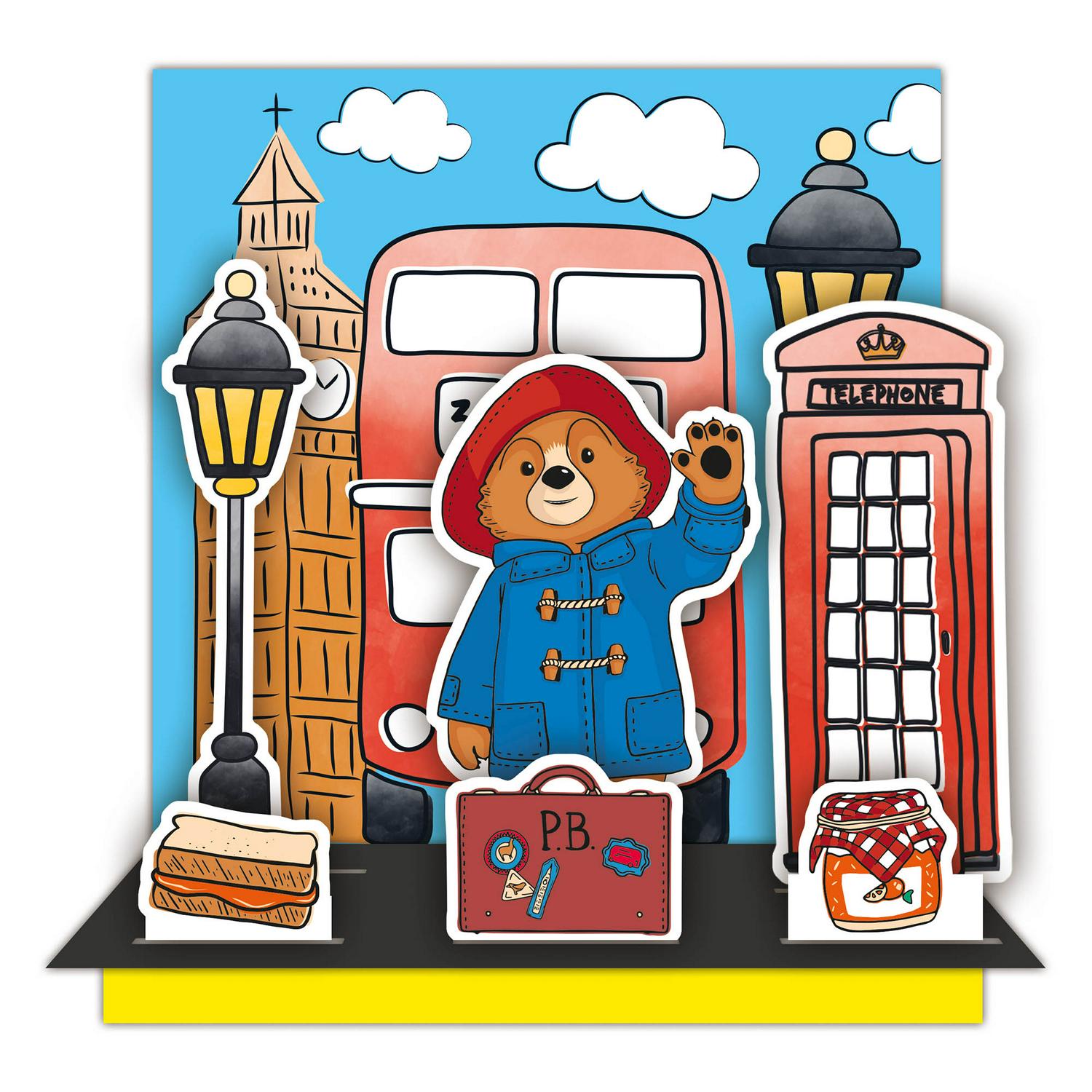 Crayola Paddington Playful Painting 3D Playset Childrens Art Kit - British product