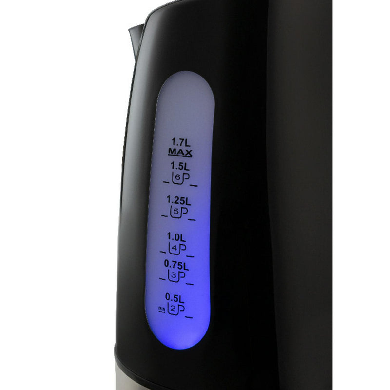 Cookworks plastic kettle black 1.7L - British product