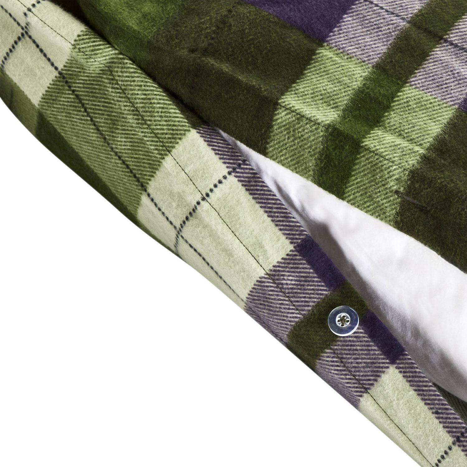Sainsbury's Single Duvet Cover Green 135x200cm (British brand)