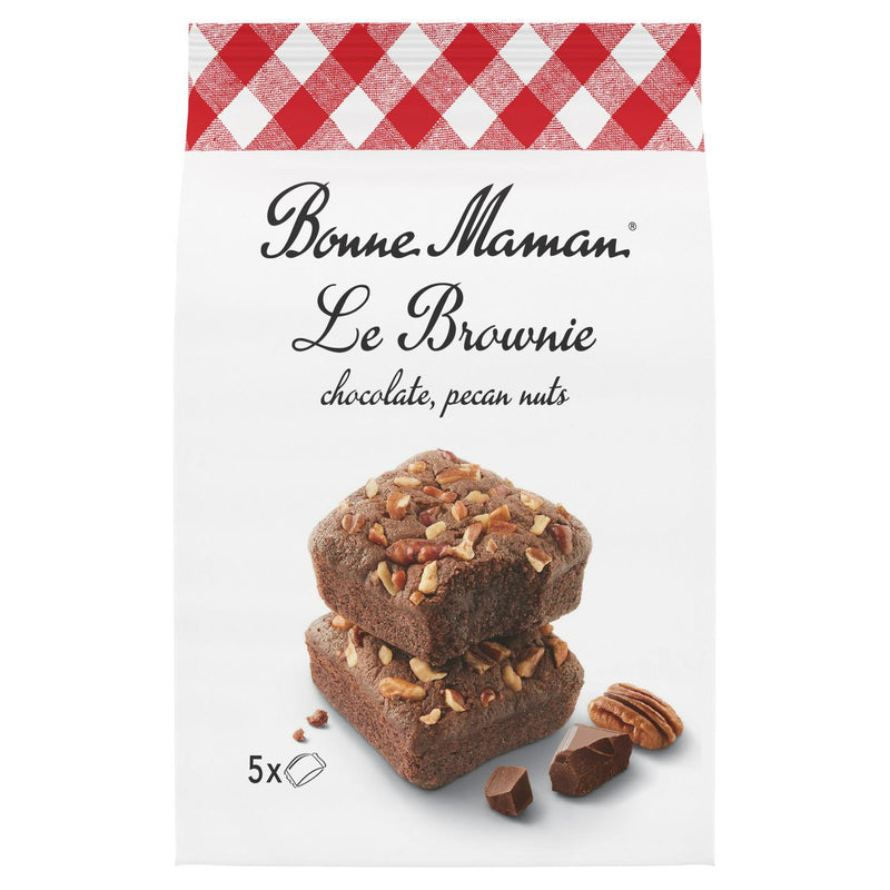 Bonne Maman chocolate brownie with pecan nuts 175g - British product
