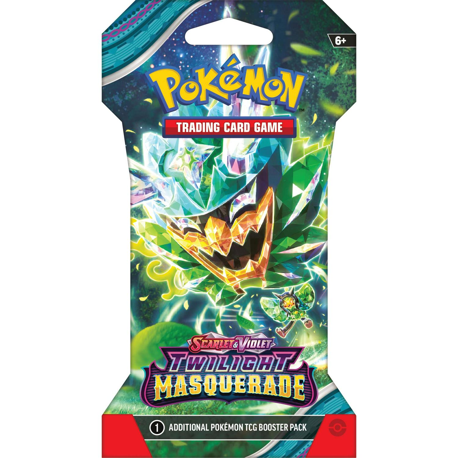 Pokemon Sleeved Booster containing eleven cards imported from the UK