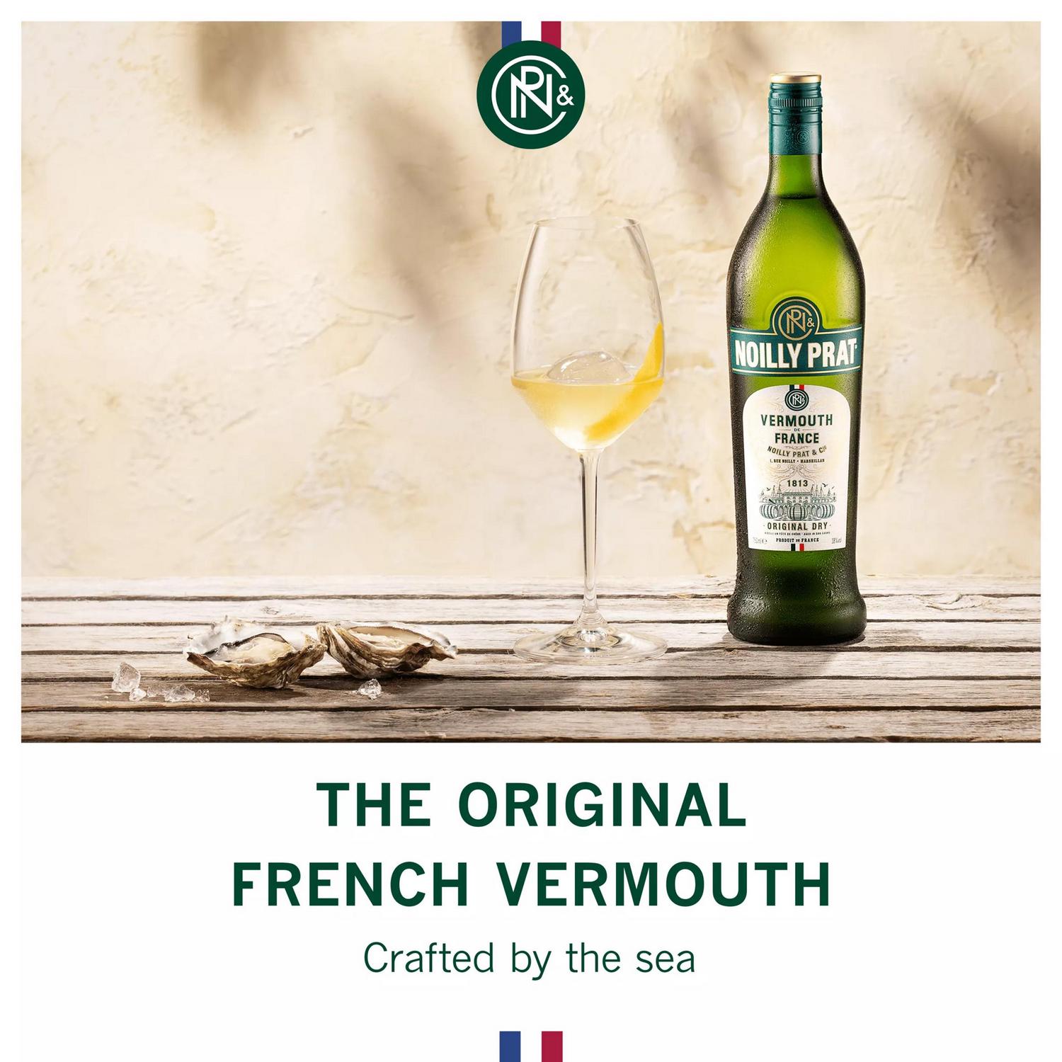 Noilly Prat Original Dry Vermouth 75cl, imported from the UK
