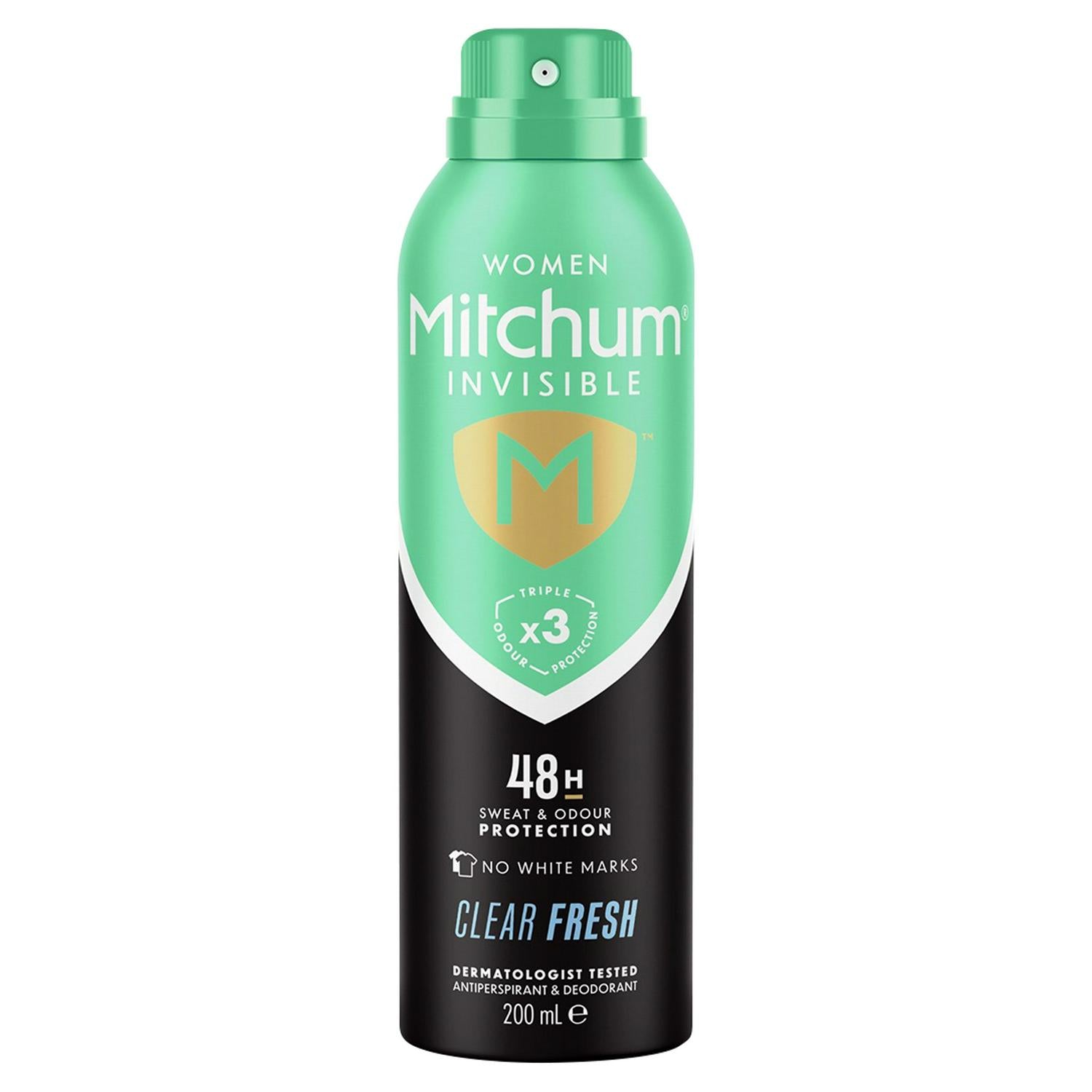 Mitchum Anti-Perspirant Women Clear Fresh 200ml, imported from the UK
