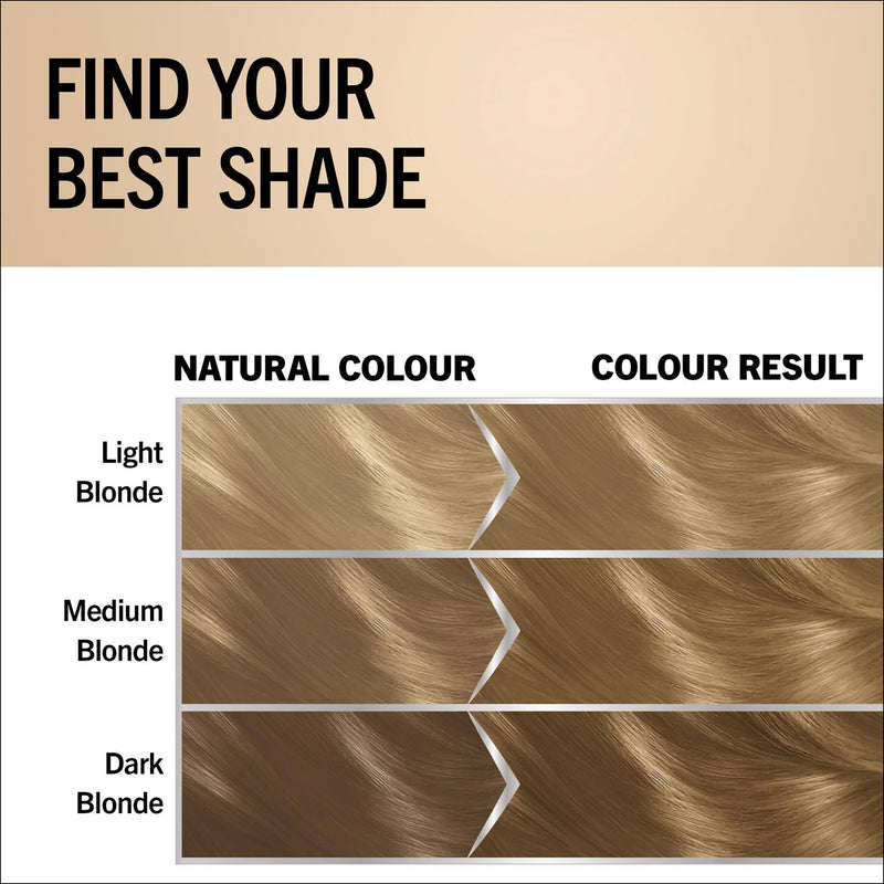 Permanent Ammonia-Free Hair Colour in Beige Blonde for Grey Coverage