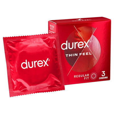 Durex Dünne Kondome Normal Passform 3er Pack