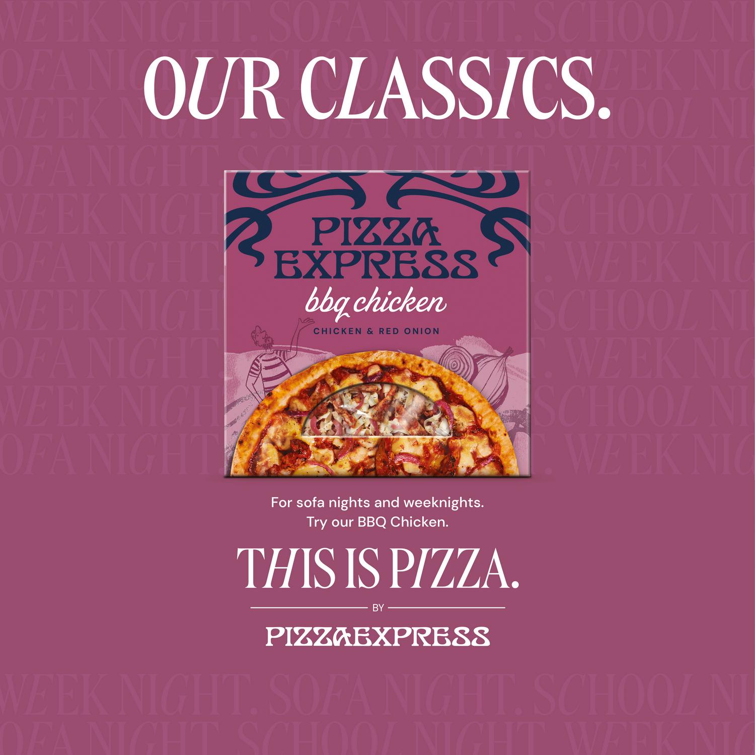 Pizza Express BBQ Chicken 272g