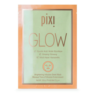Sainsburys Brightening and Hydrating Face Sheet Mask Set of 3 with Glycolic Acid and Hyaluronic Acid- Buy online at McGrocer