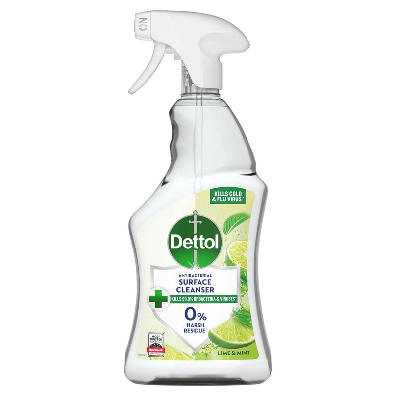 Dettol Lime & Mint antibacterial surface cleanser 750ml - British product