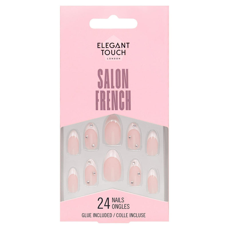Elegant Touch Salon French Nails x24 - British product