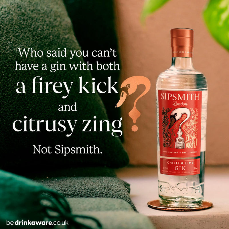 Chilli and Lime Infused London Dry Gin 70cl