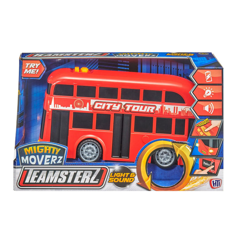 Teamsterz city bus toy with lights and sounds 27cm length (British brand)