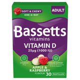 Bassetts Vitamins Vitamin D Apple & Raspberry Pastilles 30 - British product