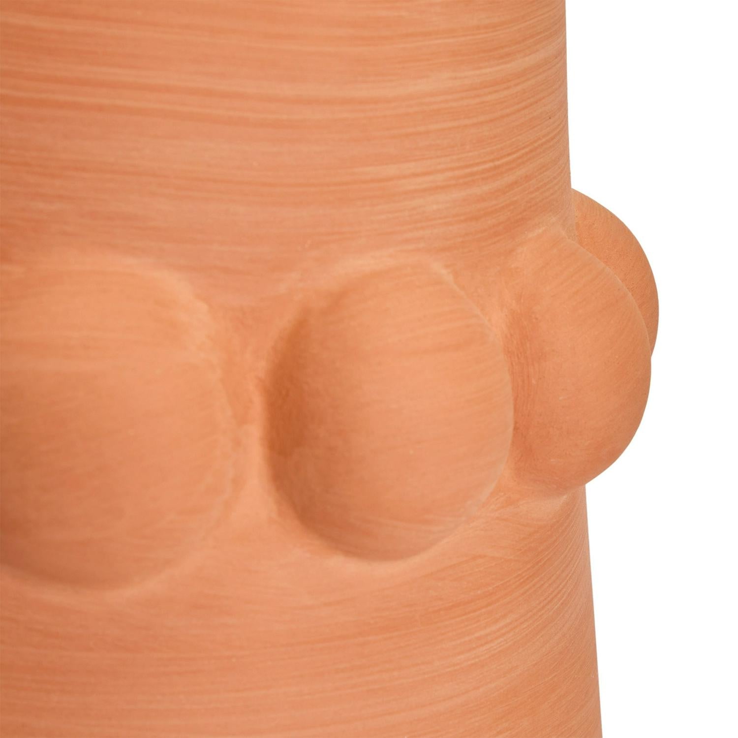 Habitat Beaded Large Terracotta Vase 35cm, UK version