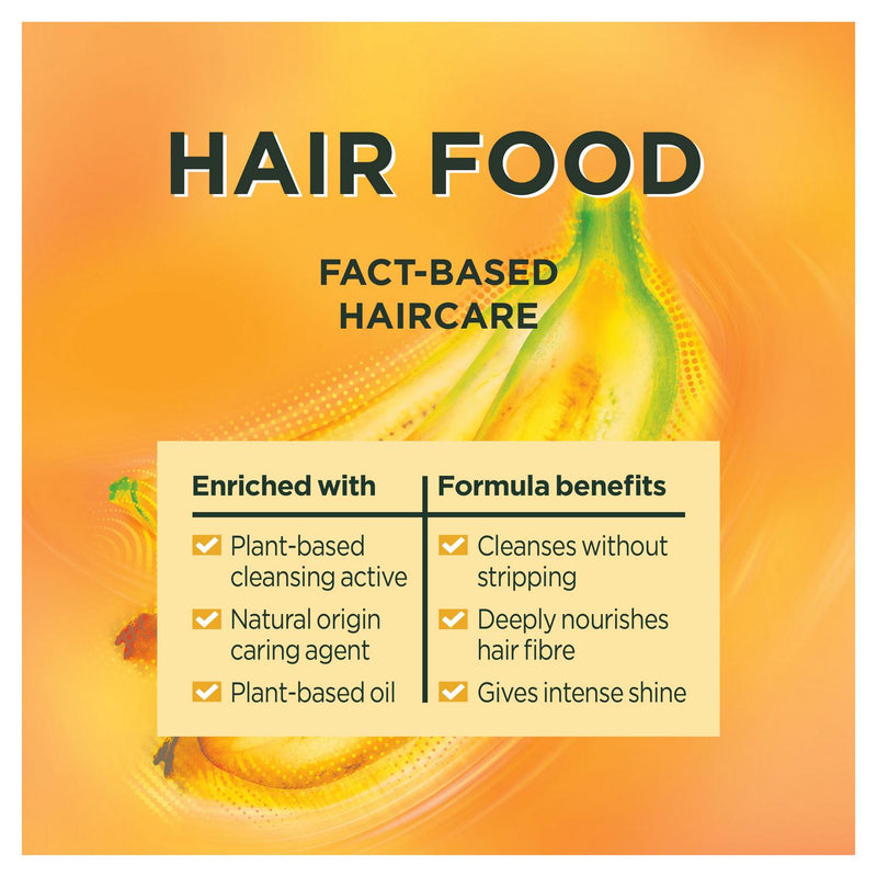 Garnier Banana Hair Food Shampoo for Dry Hair 350ml, UK version