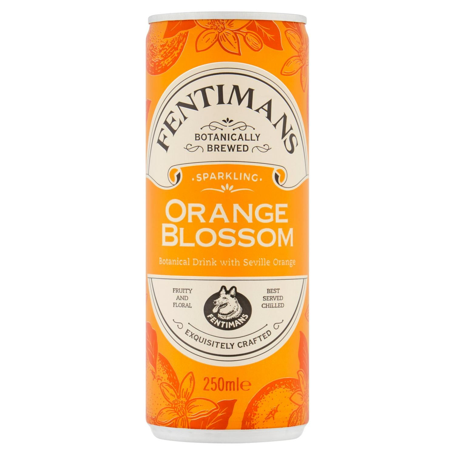 Fentimans Sparkling Orange Blossom can 250ml - British product