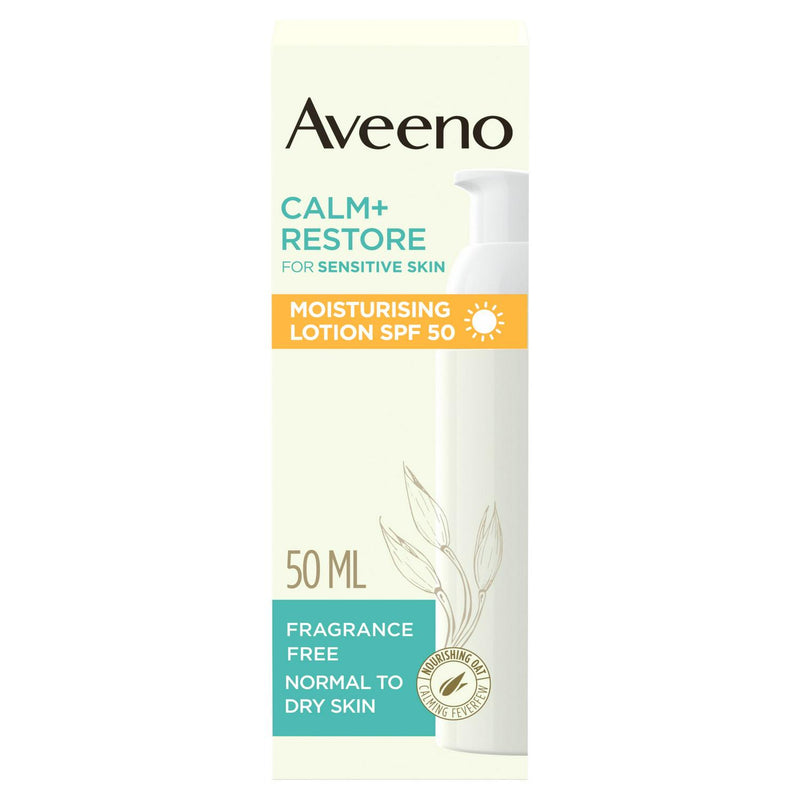 Aveeno Face Calm Restore Moisturiser 50ml - British product