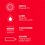 Durex Thin Feel Condoms 6 pack - British product