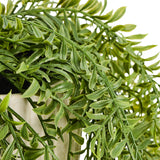 Sainsbury's Home Artificial Fern Green Pot (British brand)