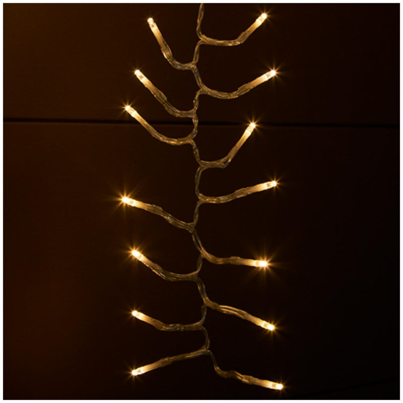 Habitat 390 warm white LED Christmas tree light string, UK version