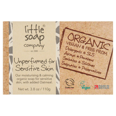 Sainsburys Unperfumed Sensitive Skin Soap 110g- Buy online at McGrocer