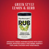 Cape Herb Greek Lemon Herb Seasoning 100g - British product