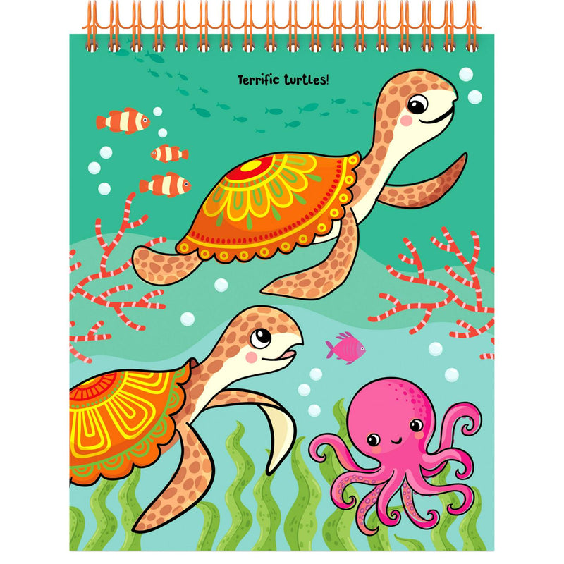 Magic Painting activity book with water pen imported from the UK