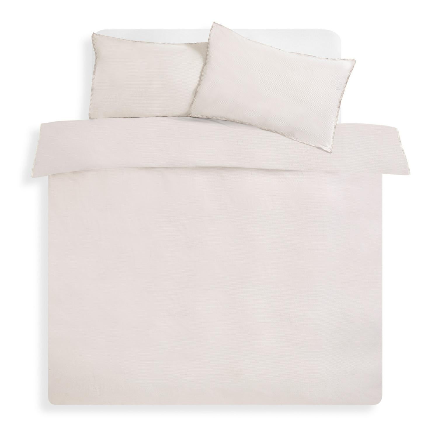 Habitat Timeless Seersucker Blanket Stitch Bedding Set, UK version