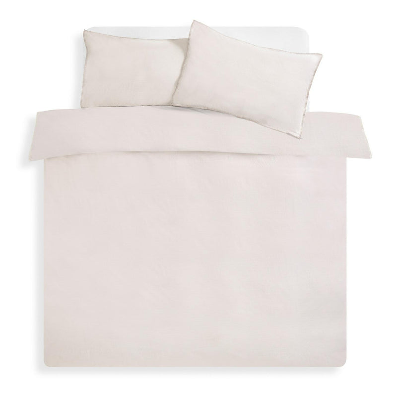 Habitat Timeless Seersucker Blanket Stitch Bedding Set, UK version