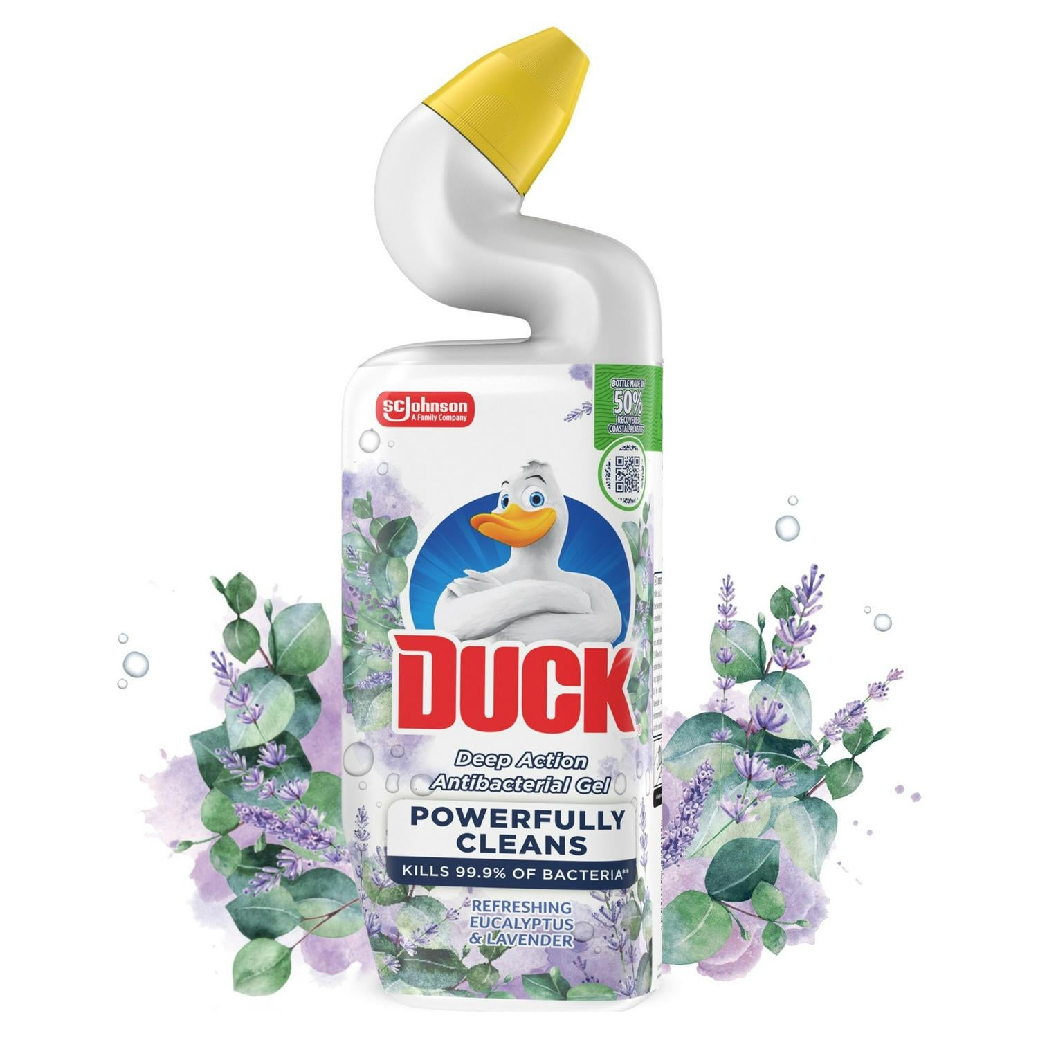 Duck Toilet Cleaner Gel Eucalyptus Lavender 750ml - British product