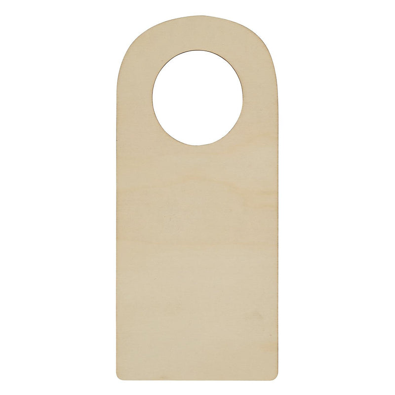 Get Creative wooden door hanger personalisation craft item , UK version