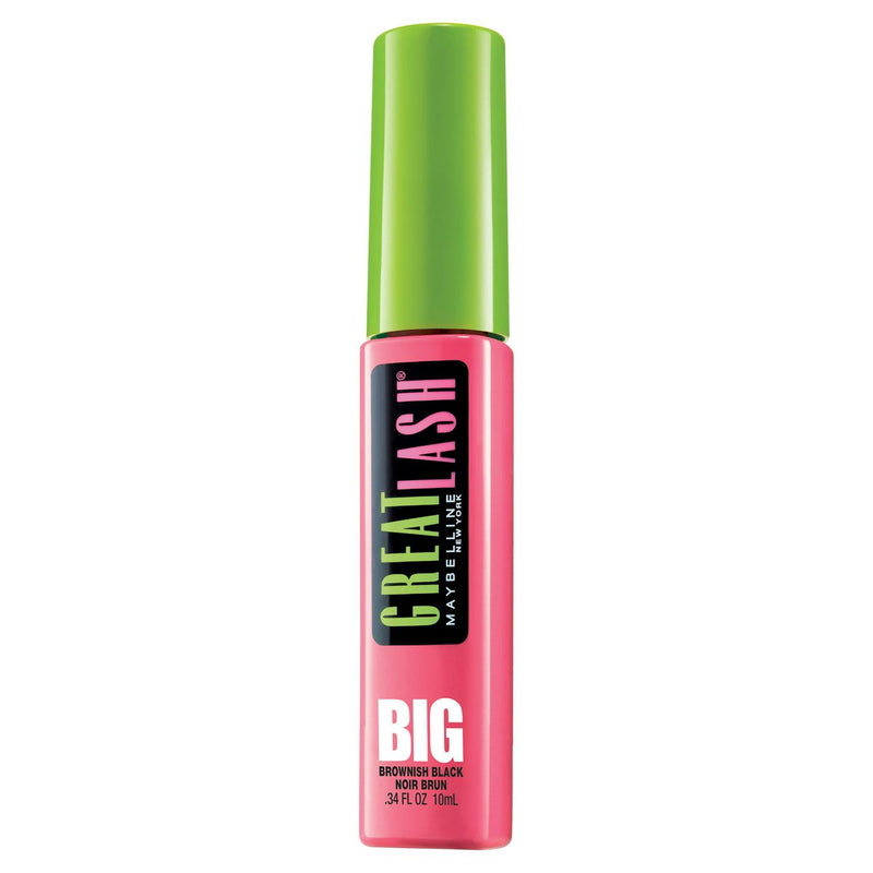 Waterproof Smudgeproof Mascara for Voluminous Lashes in Blackest Black